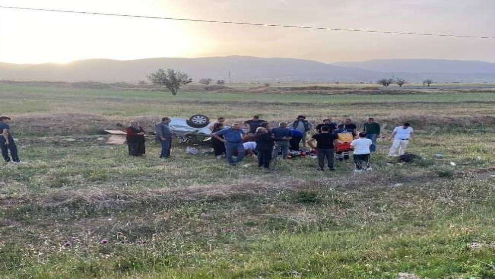 Antalya’da otomobil takla attı: 2 ölü, 3 yaralı
