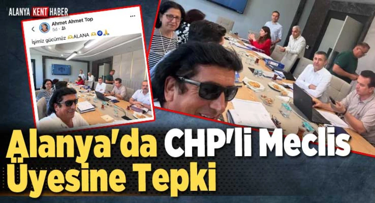 Alanya'da CHP'li Meclis Üyesine Tepki