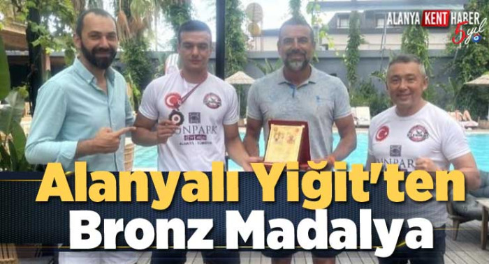 Alanyalı Yiğit'ten Bronz Madalya